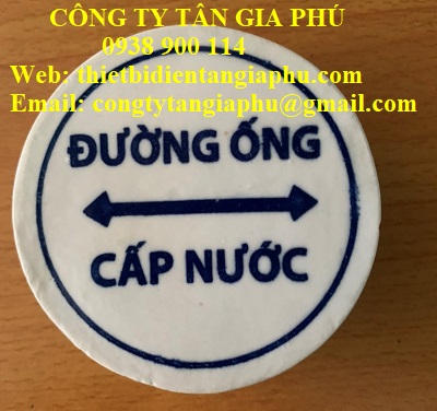mốc sứ đường ống nước