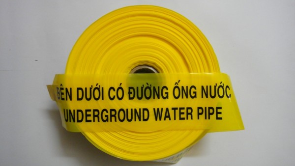 Băng cảnh báo ống nước