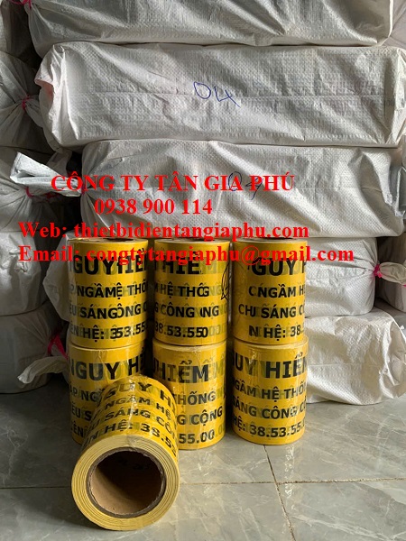 Băng báo cáp chiếu sáng công cộng