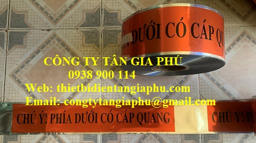 băng báo cáp quang