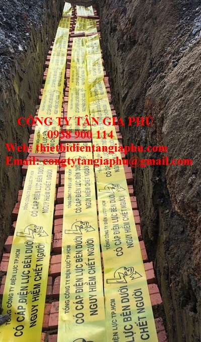 băng cảnh báo cáp điện