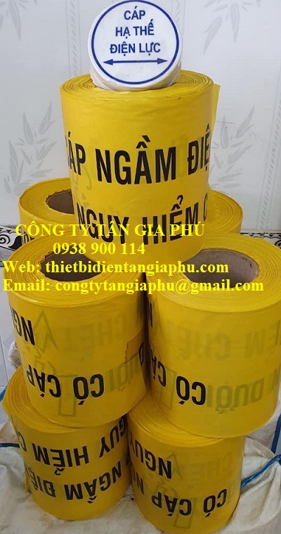 băng cảnh báo ngầm điện lực