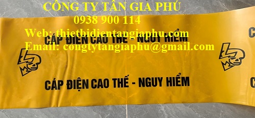 băng cảnh báo điện