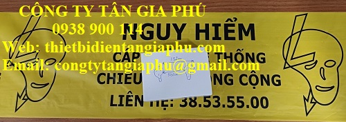 Băng báo cáp chiếu sáng