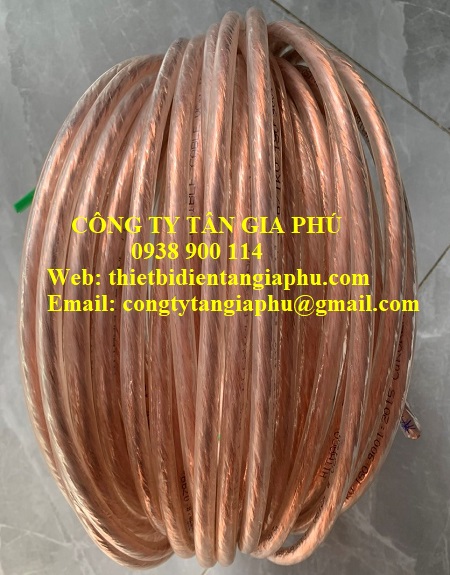 Cáp đồng bọc nhựa tiếp địa