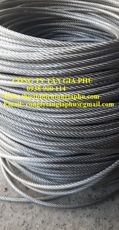 cáp thép lụa