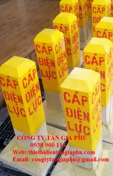 cọc cáp ngầm điện lực