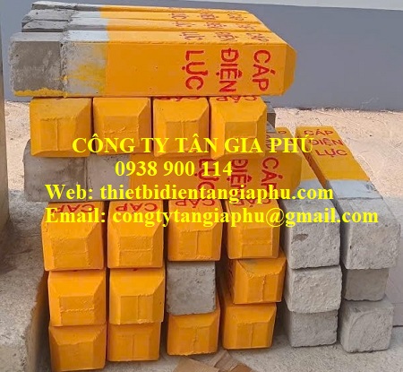 Cọc bê tông cảnh báo cáp điện