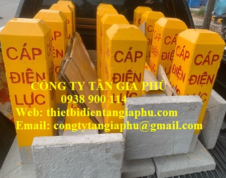 Cọc bê tông cáp ngầm điện lực