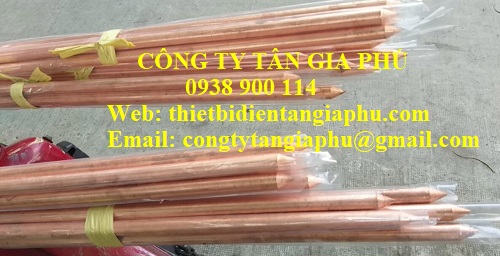 cọc mạ đồng 16x2.4