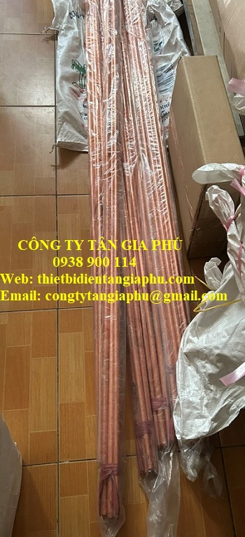 cọc nối đất mạ đồng
