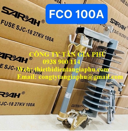 Cầu chì tự rơi FCO 100A Polymer