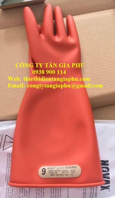 Găng tay cách điện trung thế Novax