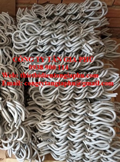 giáp buộc cổ sứ đôi composite