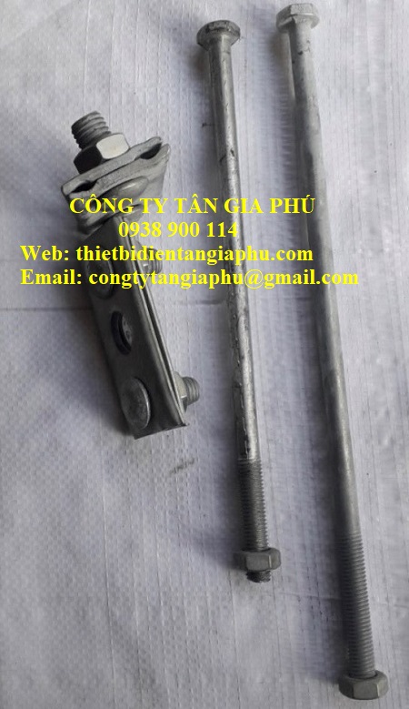 Kẹp cáp viễn thông 2 rãnh 3 lỗ