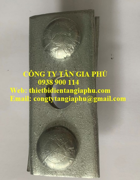 Kẹp cáp 2 rãnh 3 lỗ cáp quang