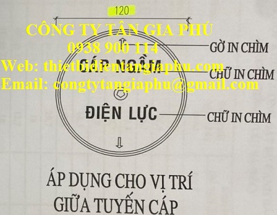 mốc báo cáp trung thế
