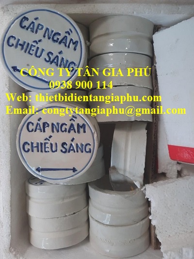 sứ định vị cáp ngầm
