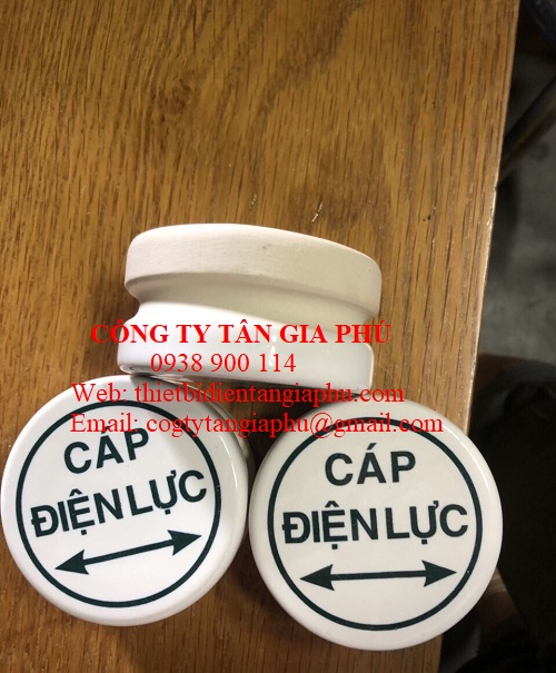 sứ mốc báo hiệu cáp điện lực