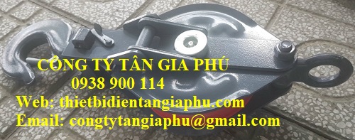 puly sắt đơn kéo cáp