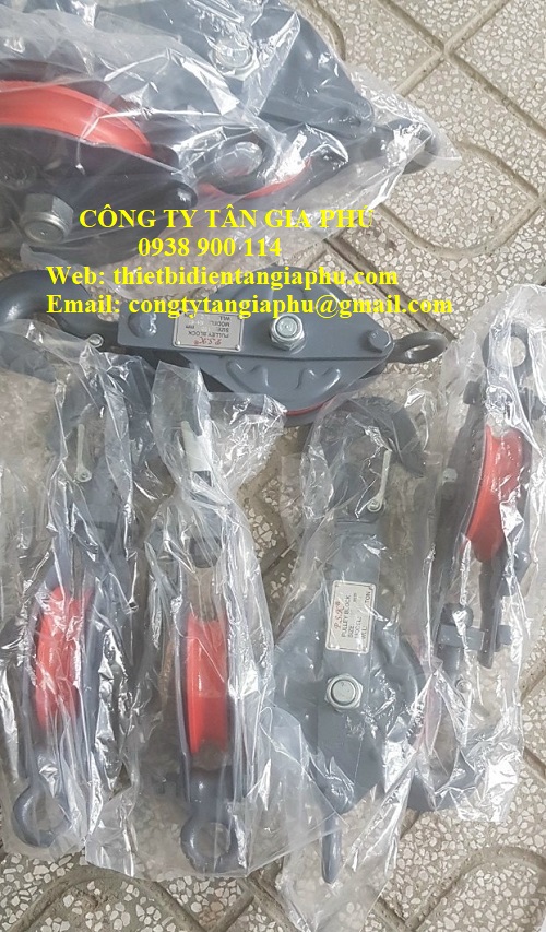 puly sắt đơn 1 tấn