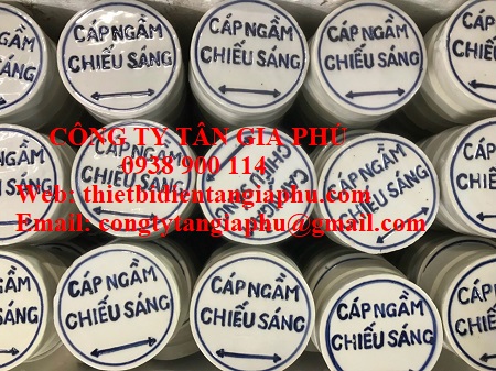 sứ báo cáp chiếu sáng