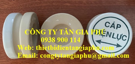 sứ mốc định vị cáp điện lực