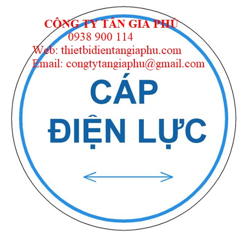 mốc sứ cảnh báo cáp ngầm điện lực