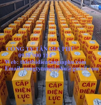 cọc mốc bê tông cáp điện lực