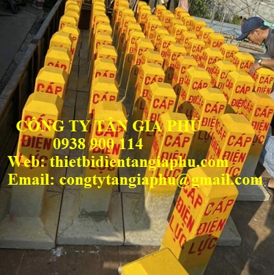 trụ cáp điện lực bê tông