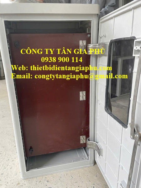 Vỏ tủ điện composite 760x500x340 cửa phụ